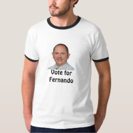 Stemming over het T-shirt van Fernando
