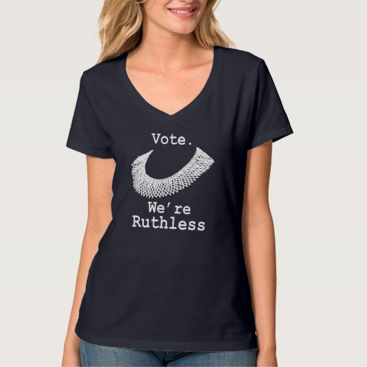 Stemming over het verslag over de mensenrechten va t-shirt (Voorkant)