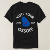 Stemming over Jon Flip Georgia start 2020 T-shirt (Design voorkant)