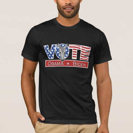 Stemming over Obama Biden t-shirt (Voorkant)
