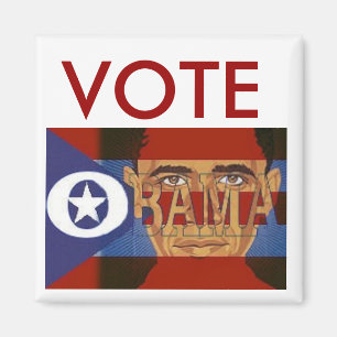 Stemming over Obama Square Magnet