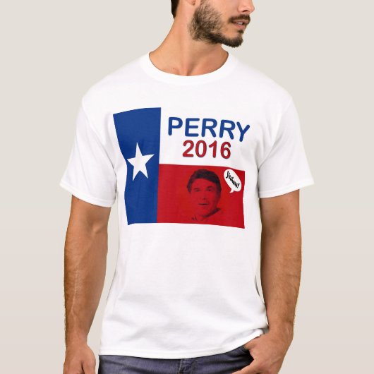 Stemming over President Rick Perry in 2016 T-shirt (Voorkant)