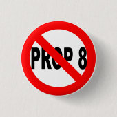 Stemming over voorstel 8 Button (Voorkant)