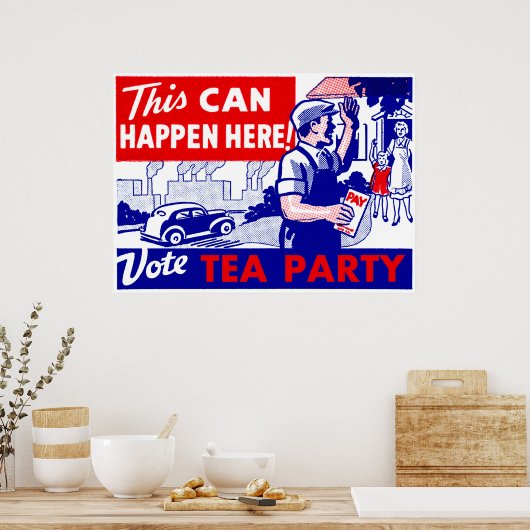 Stemming: partij poster (Keuken)