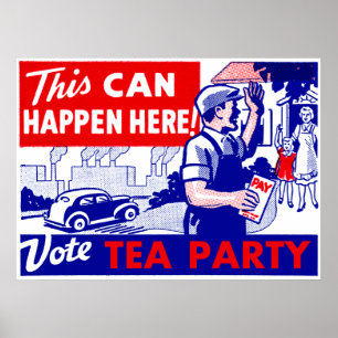 Stemming: partij poster