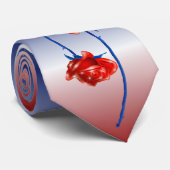 Stemming! Patriottisch! Zowel republikein als demo Stropdas (Opgerold)