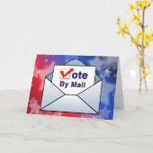 Stemming per post kaart (Gele Bloem)