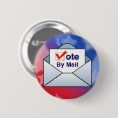 Stemming per post ronde button 5,7 cm (Voorkant /achterkant)