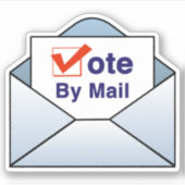 Stemming per post sticker (Voorkant)