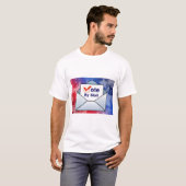 Stemming per post t-shirt (Voorkant volledig)