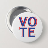 Stemming Pin Button Politieke verkiezingscampagne (Voorkant /achterkant)