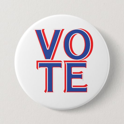 Stemming Pin Button Politieke verkiezingscampagne (Voorkant)