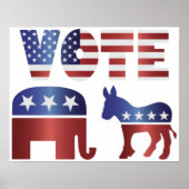 Stemming Poster verkiezingsdag (Voorkant)