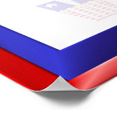 Stemming Poster voor democratische ondertekening (Hoek)