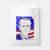 Stemming president Biden Amerikaanse vlag Bedankzakje (Voorkant)