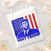 Stemming president Donald Trump 2024 Bedankzakje (Geknipt)