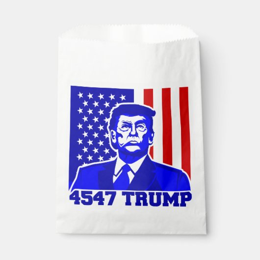 Stemming president Donald Trump 2024 Bedankzakje (Voorkant)