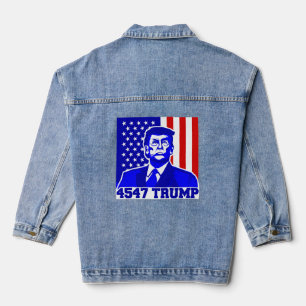Stemming president Donald Trump 2024 Denim Jacket