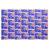 Stemming president Donald Trump 2024 Stof (Fat Quarter)