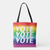 stemming : pride lgbetq lgbt tote bag (Achterkant)