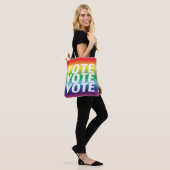 stemming : pride lgbetq lgbt tote bag (Op model)