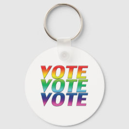 stemming : pride lgbtq lgbt regenboogkleuren sleutelhanger