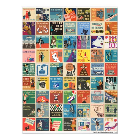 STEMMING  propaganda 63 meme poster (Voorkant)