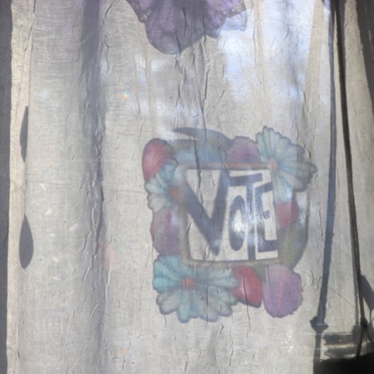 STEMMING RAAMSTICKER