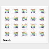 Stemming - Rainbow Colours stickers (Vel)