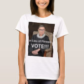 STEMMING RBG RUTH BADER GINSBURG T-SHIRT (Voorkant)