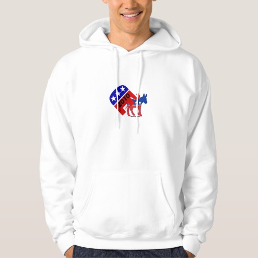 Stemming republikein in 2010 hoodie (Voorkant)