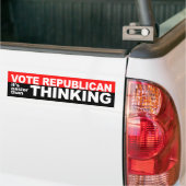 Stemming republikeinse Bumpersticker (Op Truck)