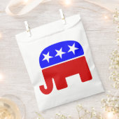 Stemming Republikeinse Olifant Politiek Verkiezing Bedankzakje (Geknipt)