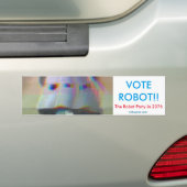 STEMMING ROBOT! BUMPERSTICKER (Op auto)