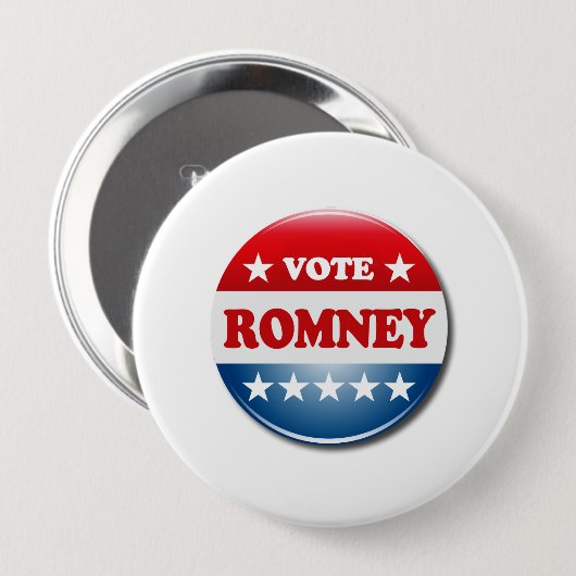 STEMMING ROMNEY RONDE BUTTON 4,0 CM (Voorkant /achterkant)