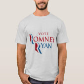 STEMMING ROMNEY RYAN AMERICA T-SHIRT (Voorkant)