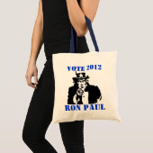 STEMMING RON PAUL 2012 TOTE BAG (Voorkant (product))