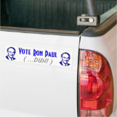 Stemming Ron Paul (Duh!) Bumpersticker (Op Truck)