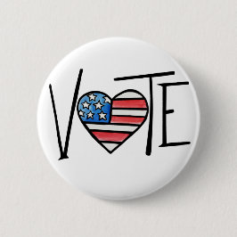 STEMMING RONDE BUTTON 5,7 CM