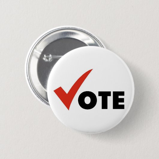 stemming ronde button 5,7 cm (Voorkant /achterkant)