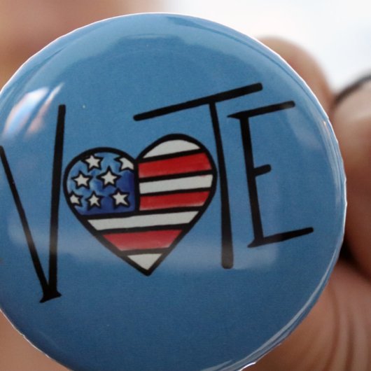 STEMMING RONDE BUTTON 5,7 CM