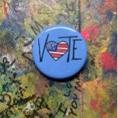 STEMMING RONDE BUTTON 5,7 CM