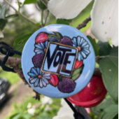 STEMMING RONDE BUTTON 5,7 CM