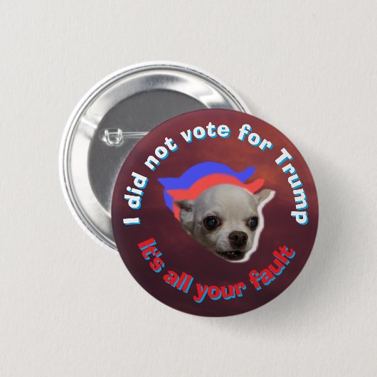 Stemming Ronde Button 5,7 Cm (Voorkant /achterkant)