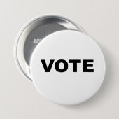 Stemming Ronde Button 7,6 Cm (Voorkant /achterkant)