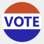 STEMMING RONDE STICKER (Voorkant)