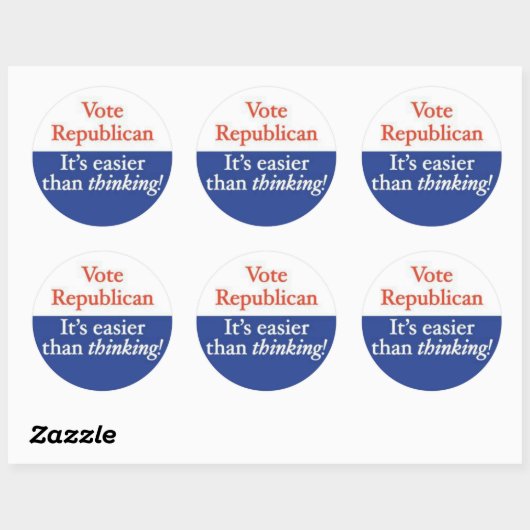 STEMMING RONDE STICKER (Vel)