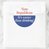 STEMMING RONDE STICKER (Tas)