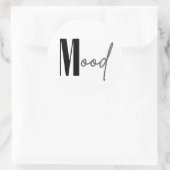 Stemming Ronde Sticker (Tas)