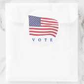 Stemming Ronde Sticker (Tas)